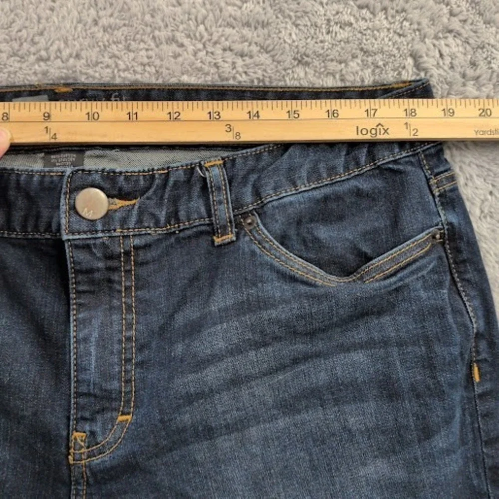 Mossimo Curvy Bootcut Jeans Women's 18R Blue Denim Mid Rise Stretch‎ Everyday
